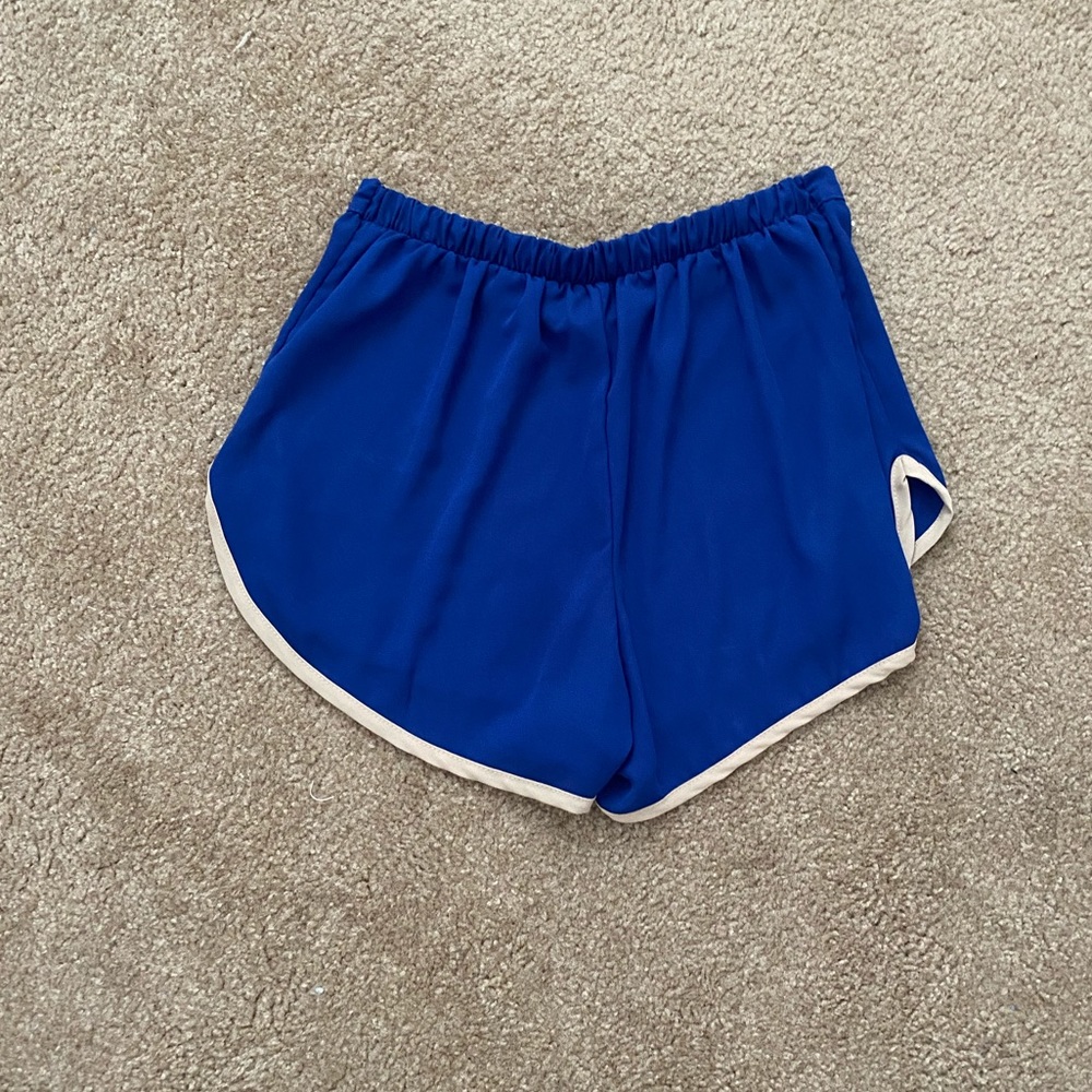 Tea n Rose Royal Blur Shorts size Small - Picture 2 of 2